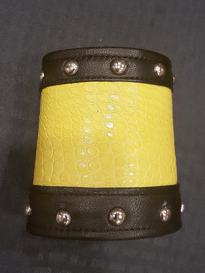 Alligator Hide Bracers (Studded Edges)